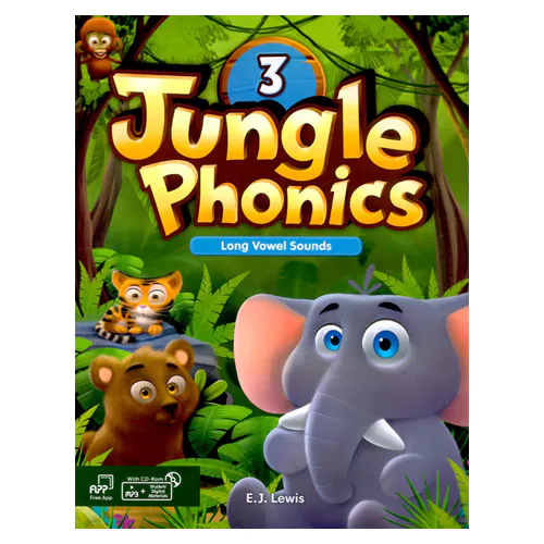 Jungle Phonics 3 Long Vowel Sounds Student&#039;s Book with BIGBOX