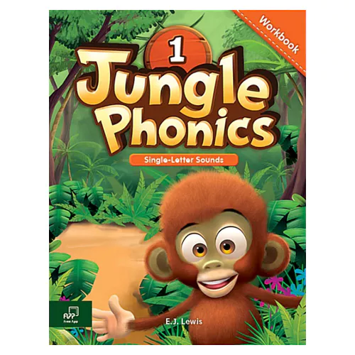 Jungle Phonics 1 Single-Letter Sounds Workbook