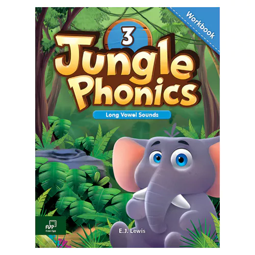 Jungle Phonics 3 Long Vowel Sounds Workbook