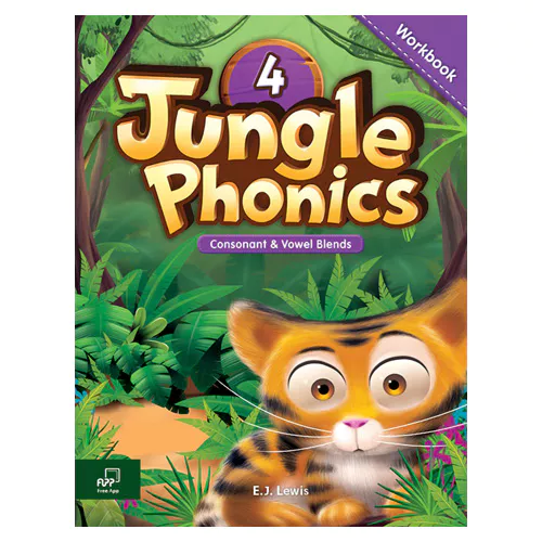Jungle Phonics 4 Consonant &amp; Vowel Blends Workbook