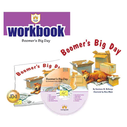 Learning Castle Junior D-03 / Boomer&#039;s Big Day Student Book + Work Book + CD