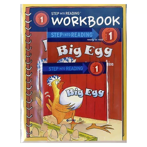 Step into Reading Step1 / Big Egg (Book+CD+Workbook)(New)