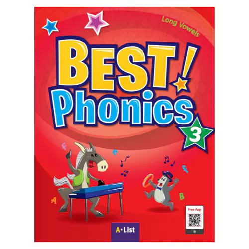 Best! Phonics 3 Long Vowels Student&#039;s Book with Readers &amp; DVD-Rom(1) &amp; MP3 CD(1)
