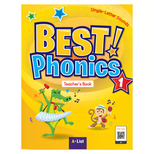 Best! Phonics 1 Single-Letter Sounds Teacher&#039;s Book with Readers &amp; DVD-Rom(1) &amp; Teacher Resource CD(1)