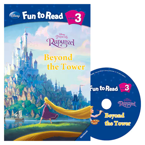 Disney Fun to Read, Learn to Read! 3-13 / Beyond the Tower (Tangled) Student&#039;s Book with Workbook &amp; Audio CD(1)