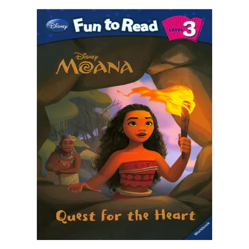 Disney Fun to Read, Learn to Read! 3-22 / Quest for the Heart (Moana) Student&#039;s Book