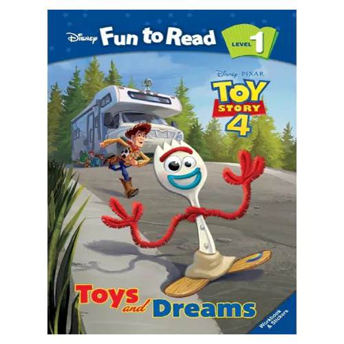 Disney Fun to Read, Learn to Read! 1-33 / Toys and Dreams (Toys Story 4) Student&#039;s Book