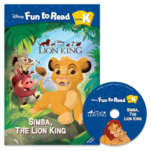 Disney Fun to Read, Learn to Read! K-12 / Simba, the Lion King (Lion King) Student&#039;s Book with Workbook &amp; Audio CD(1)