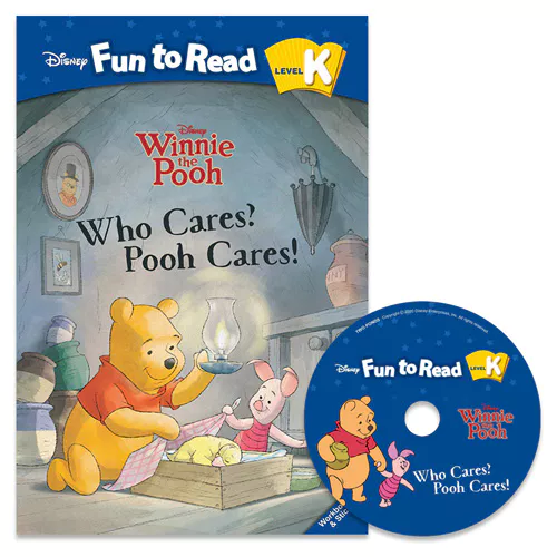 Disney Fun to Read, Learn to Read! K-16 / Who Cares? Pooh Cares! (Winnie the Pooh) Student&#039;s Book with Workbook &amp; Audio CD(1)