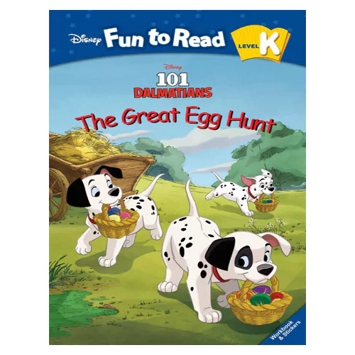 Disney Fun to Read, Learn to Read! K-17 / The Great Egg Hunt (101 Dalmatians) Student&#039;s Book