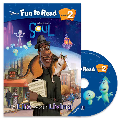 Disney Fun to Read, Learn to Read! 2-36 / A Life Worth Living (Soul) Student&#039;s Book with Workbook &amp; Audio CD(1)
