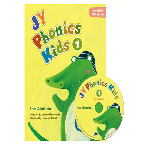 JY Phonics Kids 1 The Alphabet Student&#039;s Book with Audio CD(1) (New)