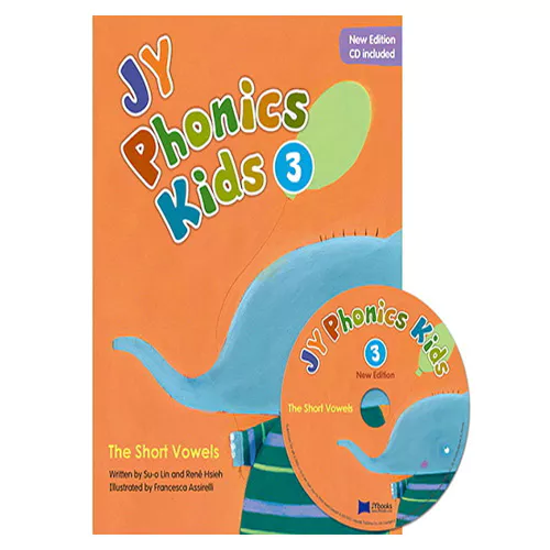 JY Phonics Kids 3 The Short Vowels Student&#039;s Book with Audio CD(1) (New)