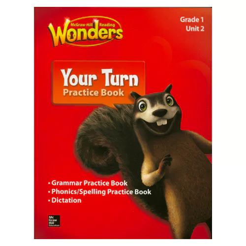 Wonders Grade 1.2 Your Turn Practice Book (On-Level) with MP3 CD(1)