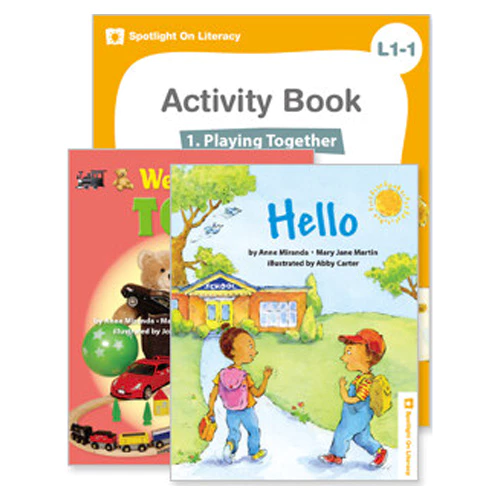 New Spotlight On Literacy 1-01 Set / Play Together (StoryBooks(2)+Activity Books+E-Book+App) (2nd Edtion)
