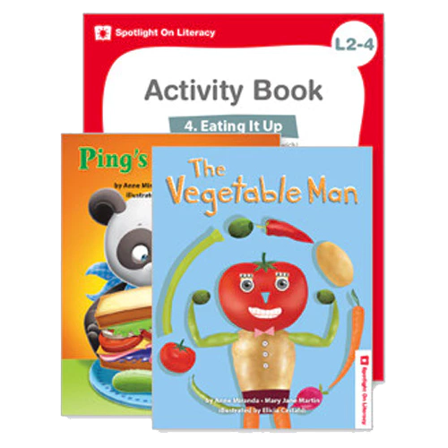 New Spotlight On Literacy 2-04 Set / Eating It Up (StoryBooks(2)+Activity Books+E-Book+App) (2nd Edtion)