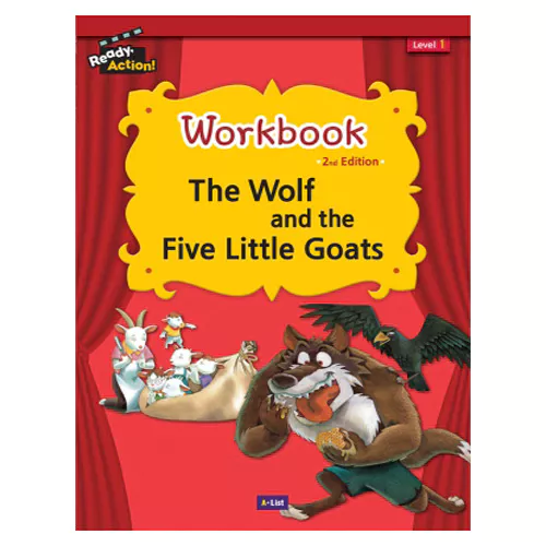 Ready Action 1 / The Wolf and the Five Little Goats Workbook (2nd Edition)