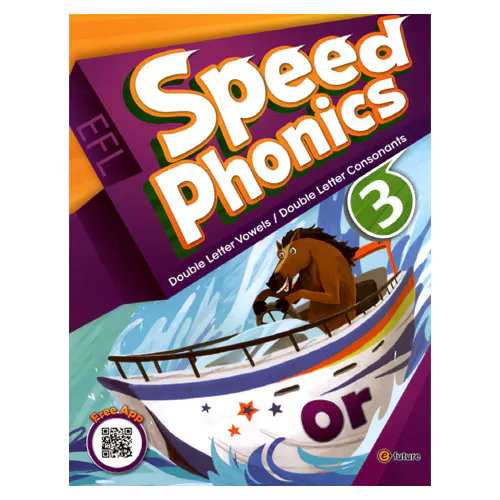 Speed Phonics 3 Double Letter Vowels / Double Letter Consonants Student&#039;s Book with Workbook &amp; Digital CD(1) &amp; Audio CD(1)