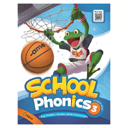 School Phonics 3 Long Vowels / Double Letter Consonants Student&#039;s Book with Readers&amp; Hybrid CD HCD(1)