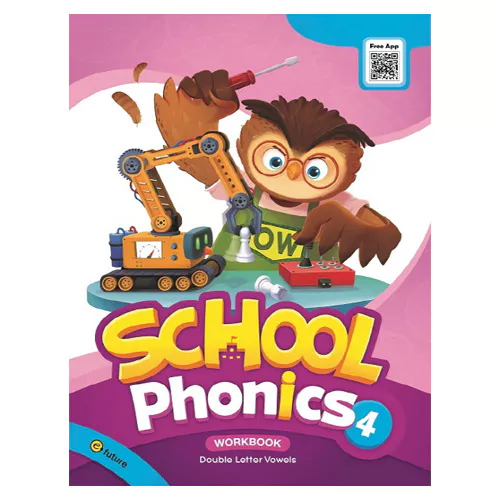 School Phonics 4 Double Letter Vowels Workbook
