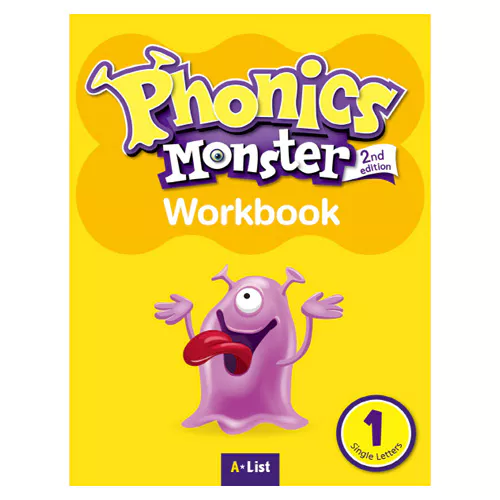 Phonics Monster 1 Single Letters Workbook (2nd Edition)