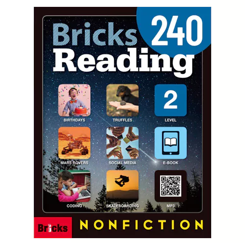 Bricks Reading Nonfiction 240 2 Student&#039;s Book with Workbook &amp; E.CODE