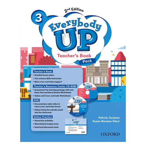 Everybody Up 3 Teacher&#039;s Book with DVD &amp; Online Practice and CD-Rom (2nd Edition)