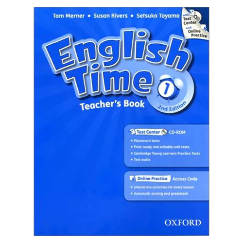 English Time 1 Teacher&#039;s Book with Test Center CD-Rom(1) &amp; Online Practice (2nd Edition)