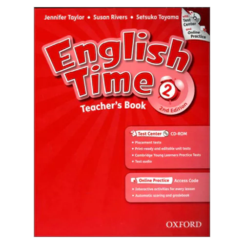 English Time 2 Teacher&#039;s Book with Test Center CD-Rom(1) &amp; Online Practice (2nd Edition)