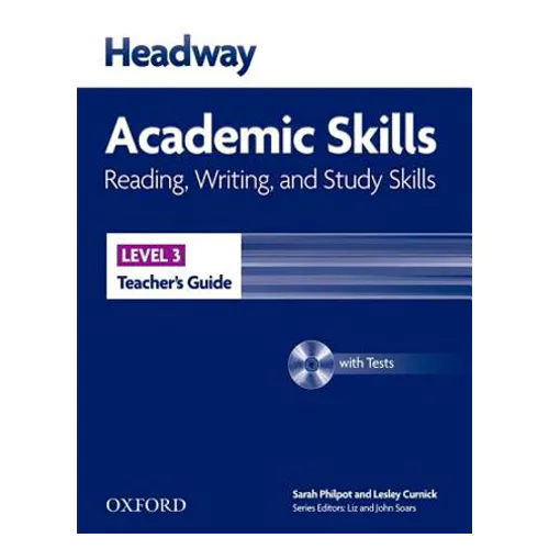 Headway Academic Skills Reading, Writing, and Study Skills 3 Teacher&#039;s Guide with Test CD-Rom(1)