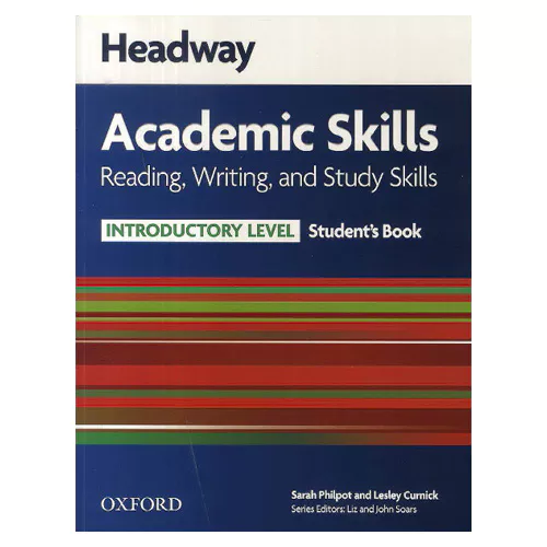 Headway Academic Skills Reading, Writing, and Study Skills Introductory Student&#039;s Book