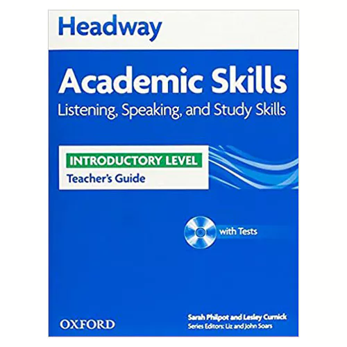 Headway Academic Skills Listening, Speaking, and Study Skills Introductory Teacher&#039;s Guide with Test CD-Rom(1)