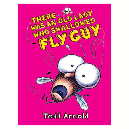 Scholastic Fly Guy SC-FG #04 / There Was an Old Lady Who Swallowed Fly Guy(HardCover)
