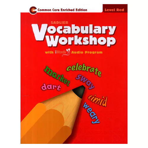 Vocabulary Workshop Red Student&#039;s Book (Grade-1) (Enriched Edition)