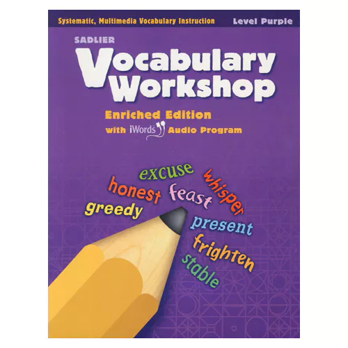 Vocabulary Workshop Purple Student&#039;s Book (Grade-2) (Enriched Edition)