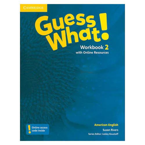 American English Guess What! 2 Workbook with Online Resources