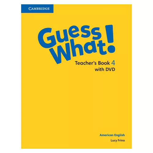 American English Guess What! 4 Teacher&#039;s Book with DVD