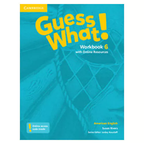 American English Guess What! 6 Workbook with Online Resources