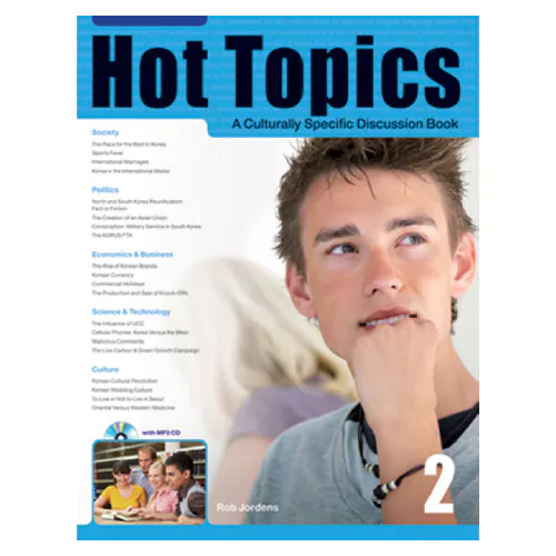 Hot Topics : A Culturally Specific Discussion Book 2 Student&#039;s Book with MP3 CD(1)