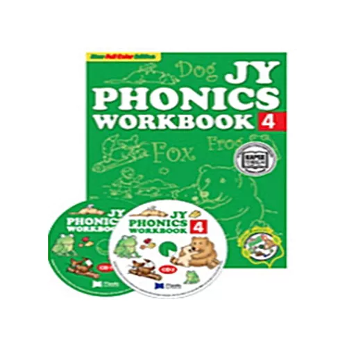 JY Phonics 4 Workbook with CD(2) (Full Color Edition)