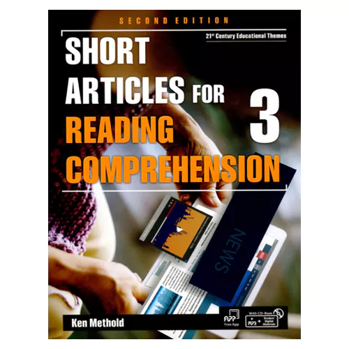 Short Articles for Reading Comprehension 3 Student&#039;s Book with MP3+Student Digital Materials CD-Rom(1) (2nd Edition)