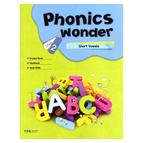 Phonics Wonder 2 Short Vowels Student&#039;s Book with Workbook &amp; Multi-Rom(2)