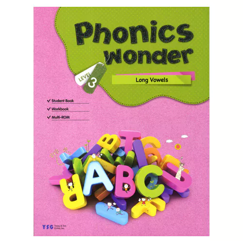 Phonics Wonder 3 Long Vowels Student&#039;s Book with Workbook &amp; Multi-Rom(2)