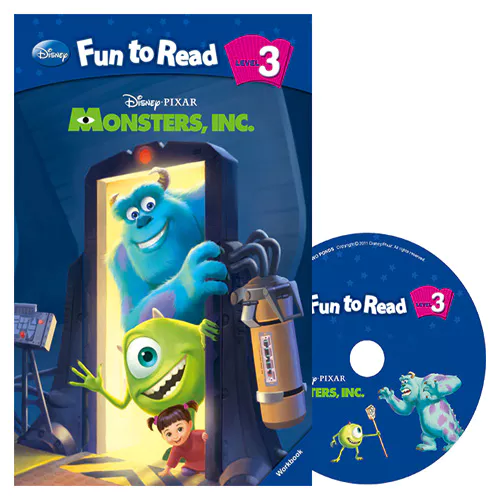 Disney Fun to Read, Learn to Read! 3-10 / Monsters, Inc (Monsters, Inc.) Student&#039;s Book with Workbook &amp; Audio CD(1)