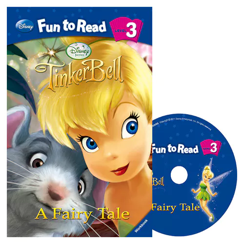 Disney Fun to Read, Learn to Read! 3-01 / A Fairy Tale (Tinker Bell) Student&#039;s Book with Workbook &amp; Audio CD(1)