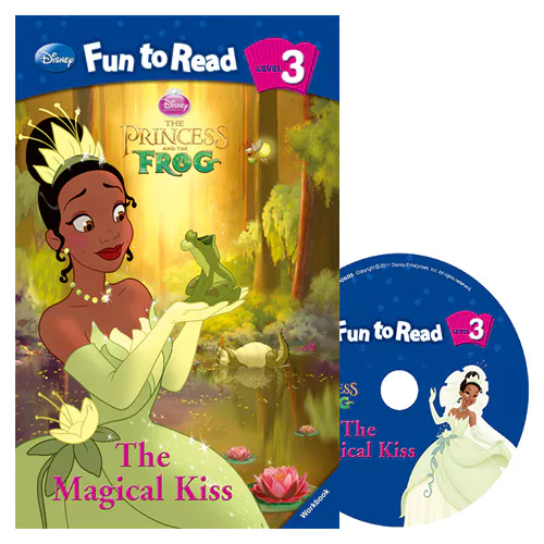 Disney Fun to Read, Learn to Read! 3-07 / The Magical Kiss (The Princess and the Frog) Student&#039;s Book with Workbook &amp; Audio CD(1)