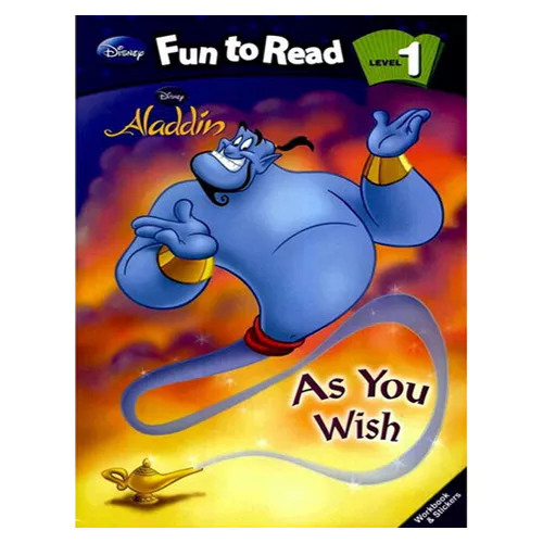 Disney Fun to Read, Learn to Read! 1-04 / As You Wish (Aladdin) Student&#039;s Book