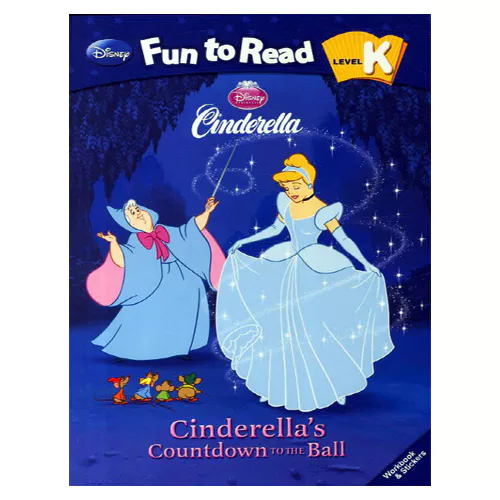 Disney Fun to Read, Learn to Read! K-04 / Cinderella’s Countdown to the Ball (Cinderella) Student&#039;s Book