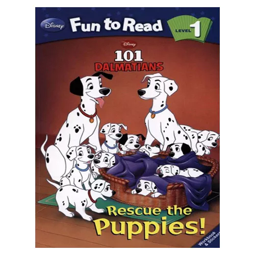 Disney Fun to Read, Learn to Read! 1-12 / Rescue the Puppies! (101 Dalmatians) Student&#039;s Book