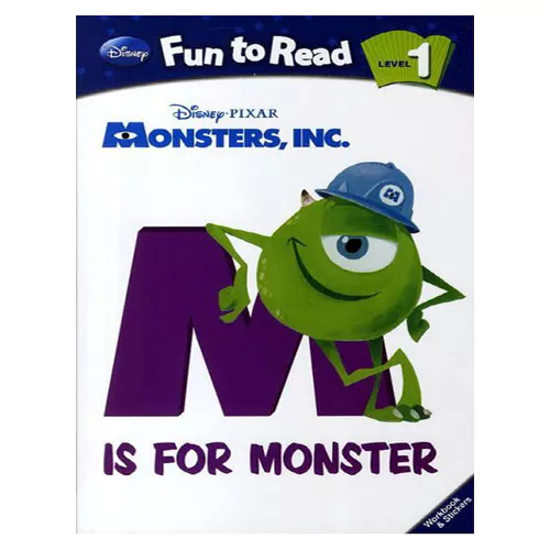 Disney Fun to Read, Learn to Read! 1-18 / M is for Monster (Monsters, Inc.) Student&#039;s Book